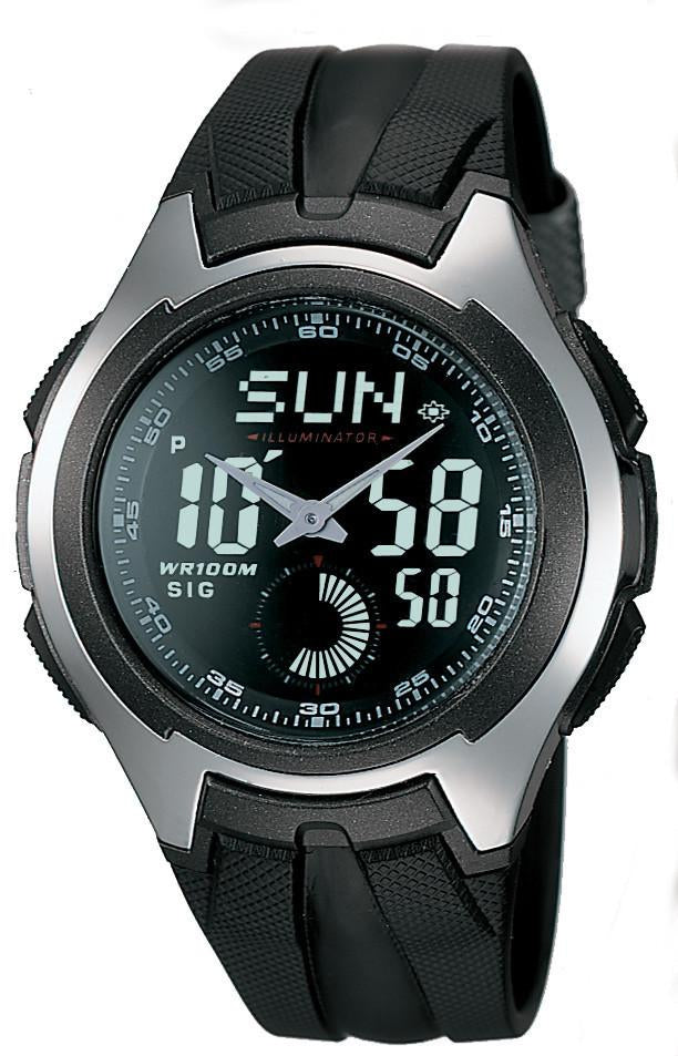 Casio Men's Black Ana-Digi Sport Watch