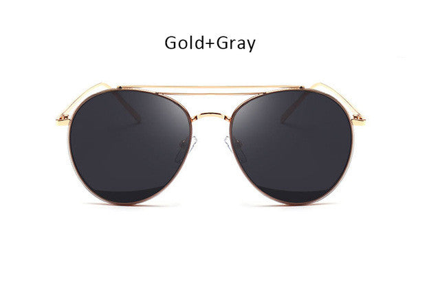 Clear Pink Aviation Sunglasses