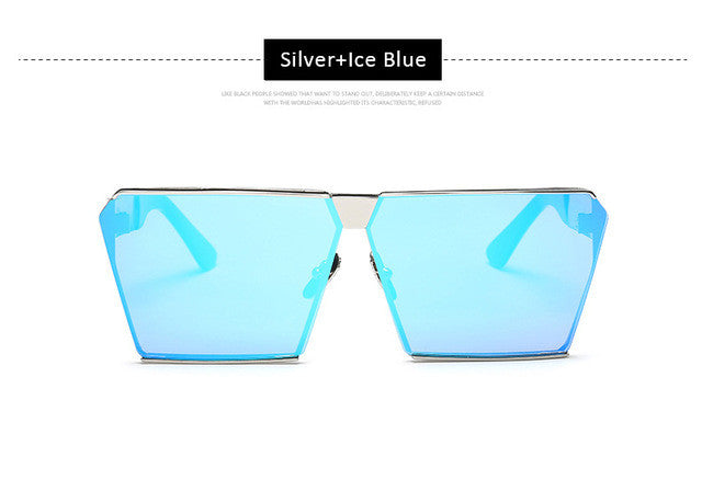 New fashion Steampunk Square Sunglasses