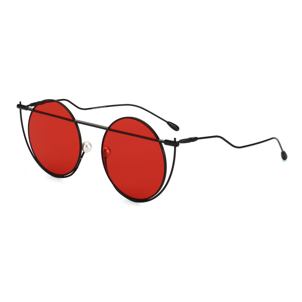 Unique Round Women Sunglasses