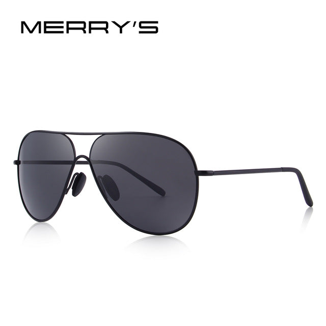 MERRY'S DESIGN Men Classic Polarized Pilot Sunglasses Male Eyewear 100% UV Protection S'8456