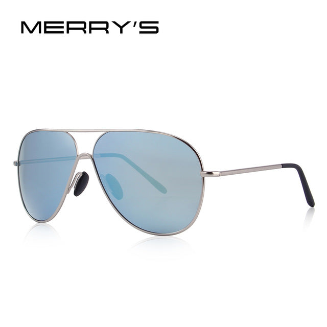 MERRY'S DESIGN Men Classic Polarized Pilot Sunglasses Male Eyewear 100% UV Protection S'8456