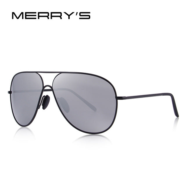 MERRY'S DESIGN Men Classic Polarized Pilot Sunglasses Male Eyewear 100% UV Protection S'8456