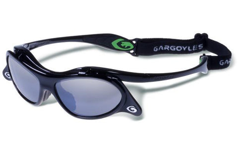 Gargoyles Gamer Black Smoke Silver Sunglasses