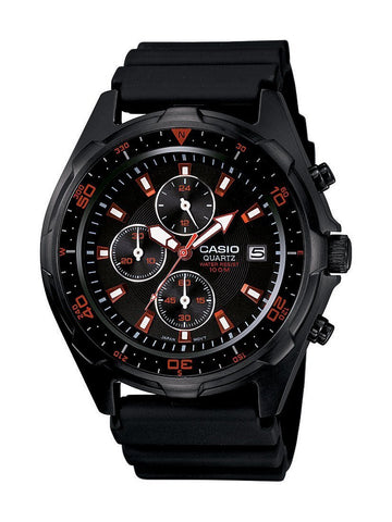 Casio Men's Black Analog Multi-Function Watch