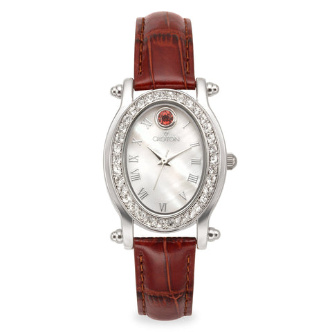 Croton Womens Stainless steel October Birthstone Watch