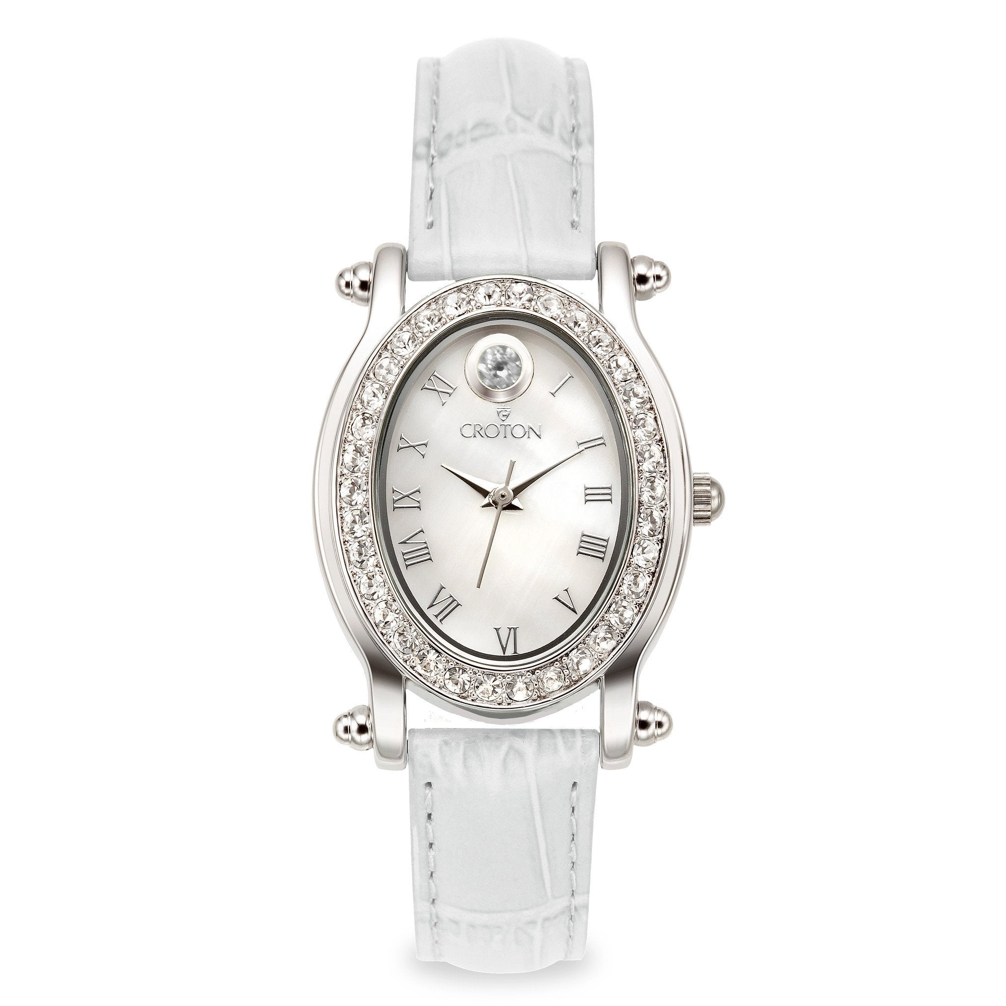 Croton Womens Stainless steel April Birthstone Watch