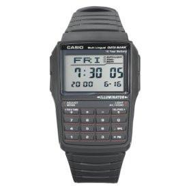Casio Men's Data Bank Black Digital Watch