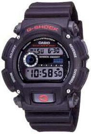 Casio Mens G-Shock Black Stainless Steel and Resin Digital Watch