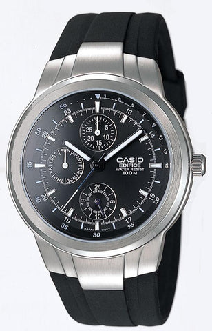 Casio Men's Edifice Multifunction Resin Band Watch