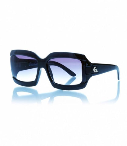 Gatorz Emilia  Black Frame Gray Fade Lens Sunglasses