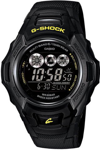 Casio Mens G-Shock Watch with Black Resin Band