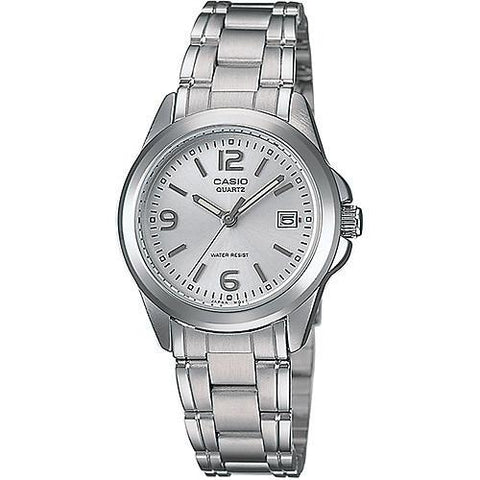 Casio Womens Classic Stainless Steel Bracelet Watch