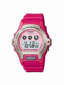 Casio Womens  Illuminator Pink Watch