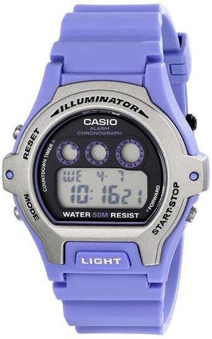 Casio Womens  Illuminator Purple Watch