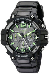 Casio Mens Heavy Duty-Design Chronograph Black Watch