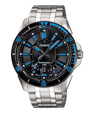 Casio Mens Core Stainless Steel Watch