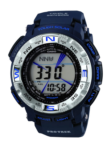 Casio Mens Pro Trek Dark Blue Watch