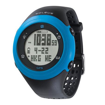 Soleus GPS Fly- Black/Blue Watch