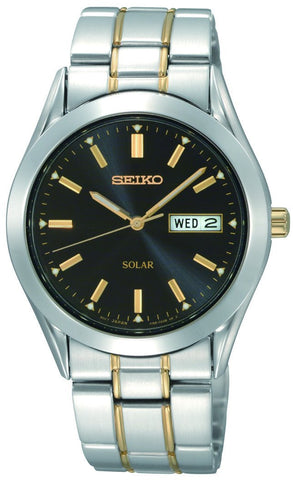 Seiko Mens Two Tone Stainless Steel Watch