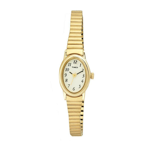 Timex Womens Cavatina Gold Tone Expansion Watch