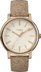 Timex Womens Originals Brown Pattern Easy Read Watch