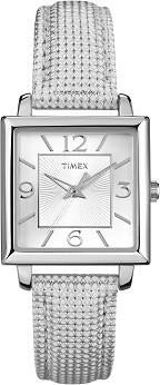 Timex Womens Elevated Classics Metallic Strap Watch