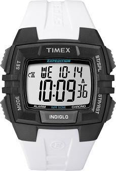 Timex Mens Expedition Digital Sport White Watch