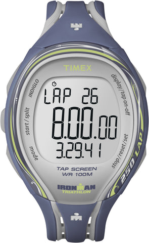 Timex Men's Ironman Sleek 250 Lap Plastic Strap Tapscreen Quartz Watch
