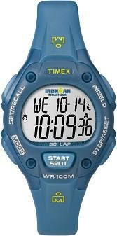 Timex Womens Blue Sport 30 Lap watch