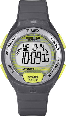 Timex Women's Ironman Oceanside 30-Lap Watch with Grey Strap