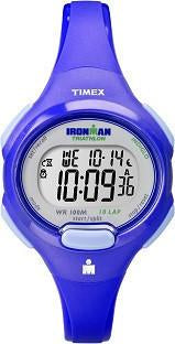Timex Womens Ironman Blue 10 Lap Sport Watch