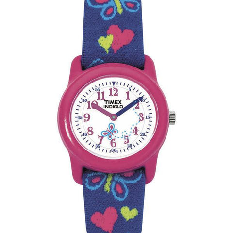 Timex Youth Easy Reader Butterfly Girls Watch