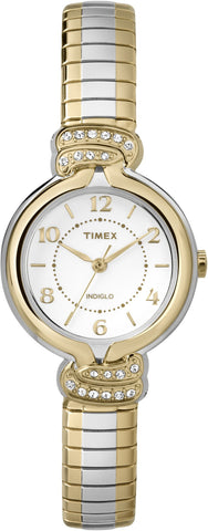 Timex Women's Main Street Collection Analog Display Quartz Two Tone Watch