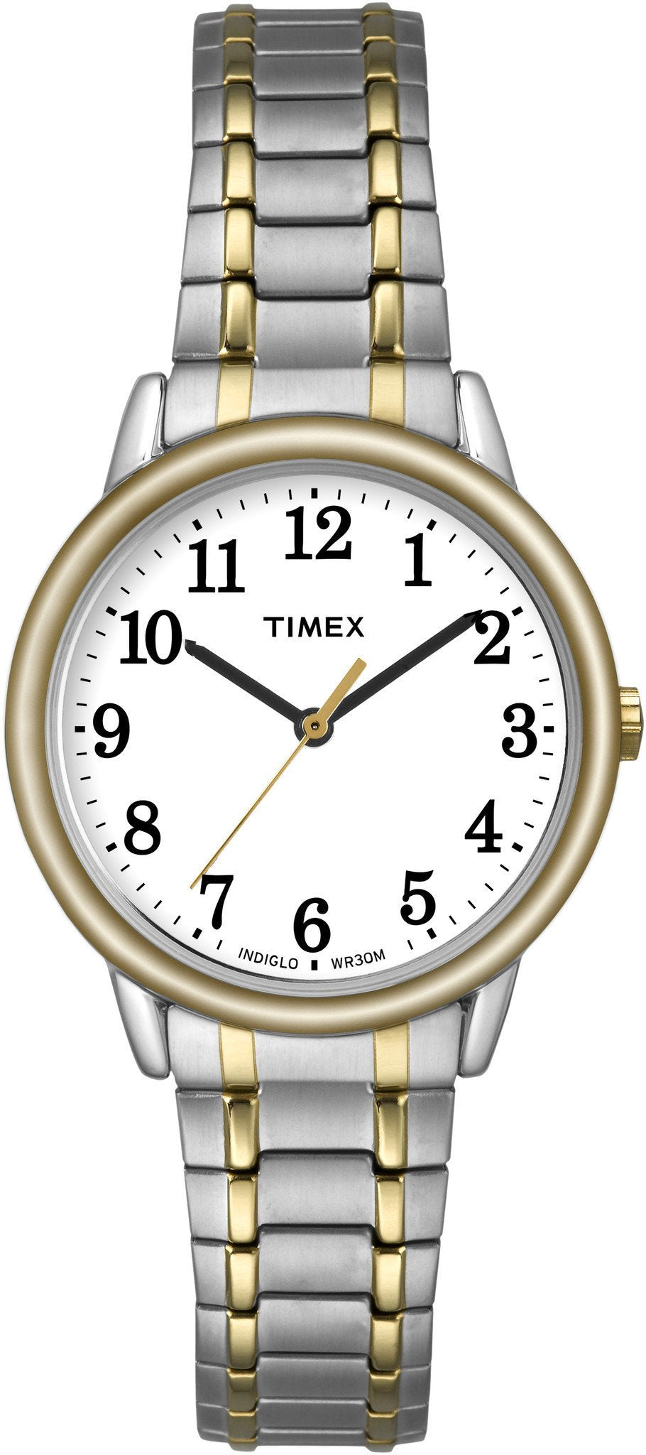 TIMEX Womens Easy Reader Silver / gold expansion band