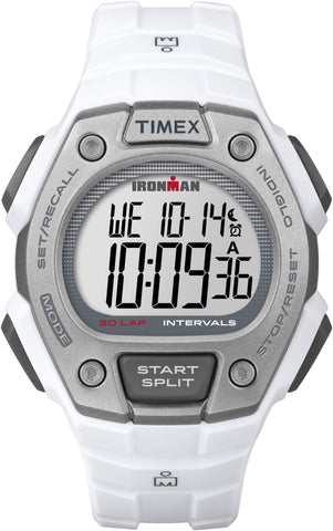 Timex Mens 50 Lap White Sport Watch