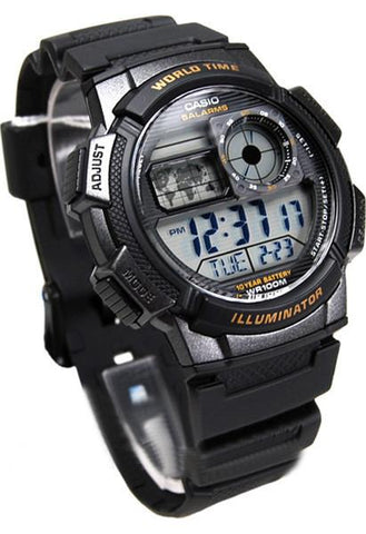 Men's Casio Black Sport Watch