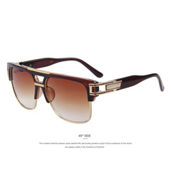 MERRY'S Men Luxury Brand Sunglasses Vintage Oversize Square Sun Glasses Women shades S'8072