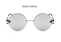 Steampunk Round Mirror Sunglasses