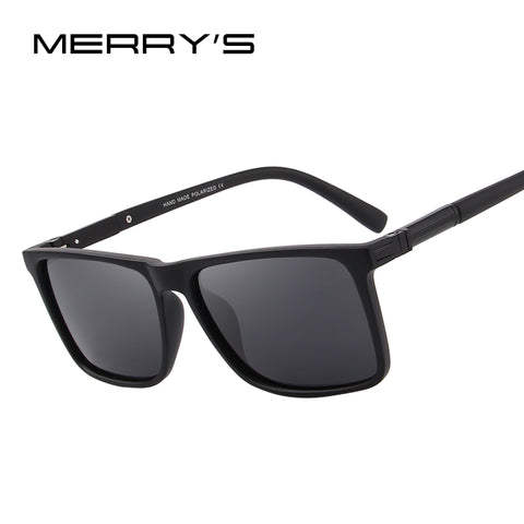 MERRY'S DESIGN Men Polarized Rectangle Sunglasses 100% UV Protection S'8296