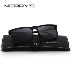 MERRY'S DESIGN Men Polarized Rectangle Sunglasses 100% UV Protection S'8296