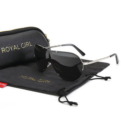 ROAYL GIRL Men HD Polarized Sunglasses folding frame Retro Glasses Shades ms130