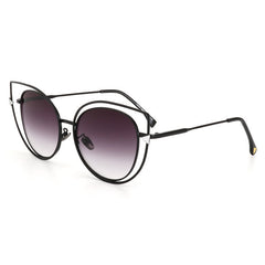 ROYAL GIRL Fashion Women Cat Eye Sunglasses Brand Design Classic UV400 Alloy Frame Sunglasses Oculos ss670