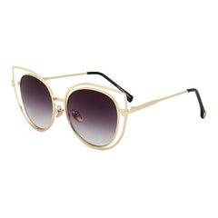 ROYAL GIRL Fashion Women Cat Eye Sunglasses Brand Design Classic UV400 Alloy Frame Sunglasses Oculos ss670