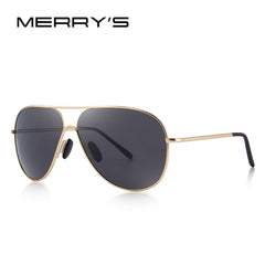 MERRY'S DESIGN Men Classic Polarized Pilot Sunglasses Male Eyewear 100% UV Protection S'8456