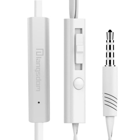 For iPhone 3.5mm Piston In-Ear Stereo Earbuds Earphone Headset Headphon