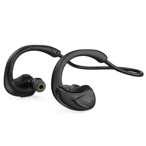 dodocool Wireless V4.1 Sports In-Ear Headphone with HD Mic CVC 6.0 IPX4 headset- Black