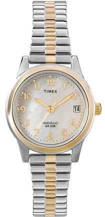 Timex Womens Two Tone Expansion Band Watch